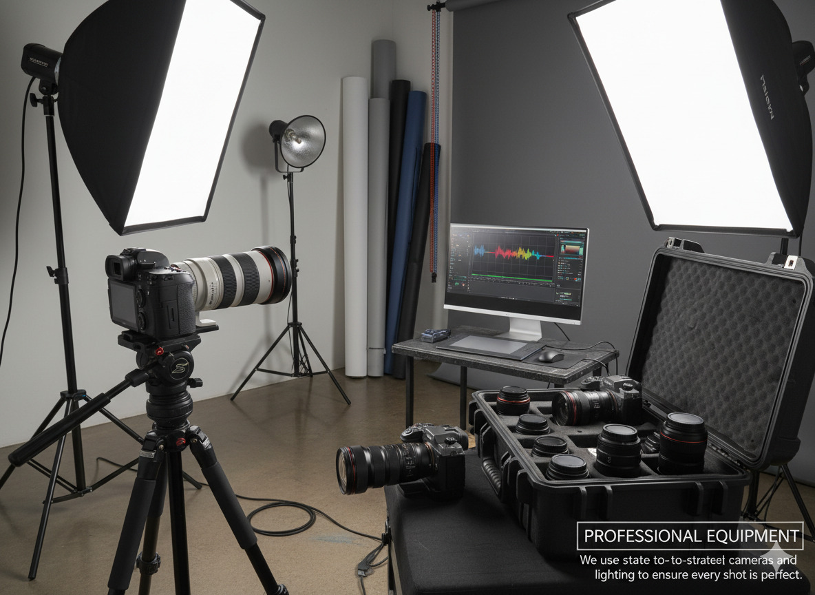 Professional photography equipment