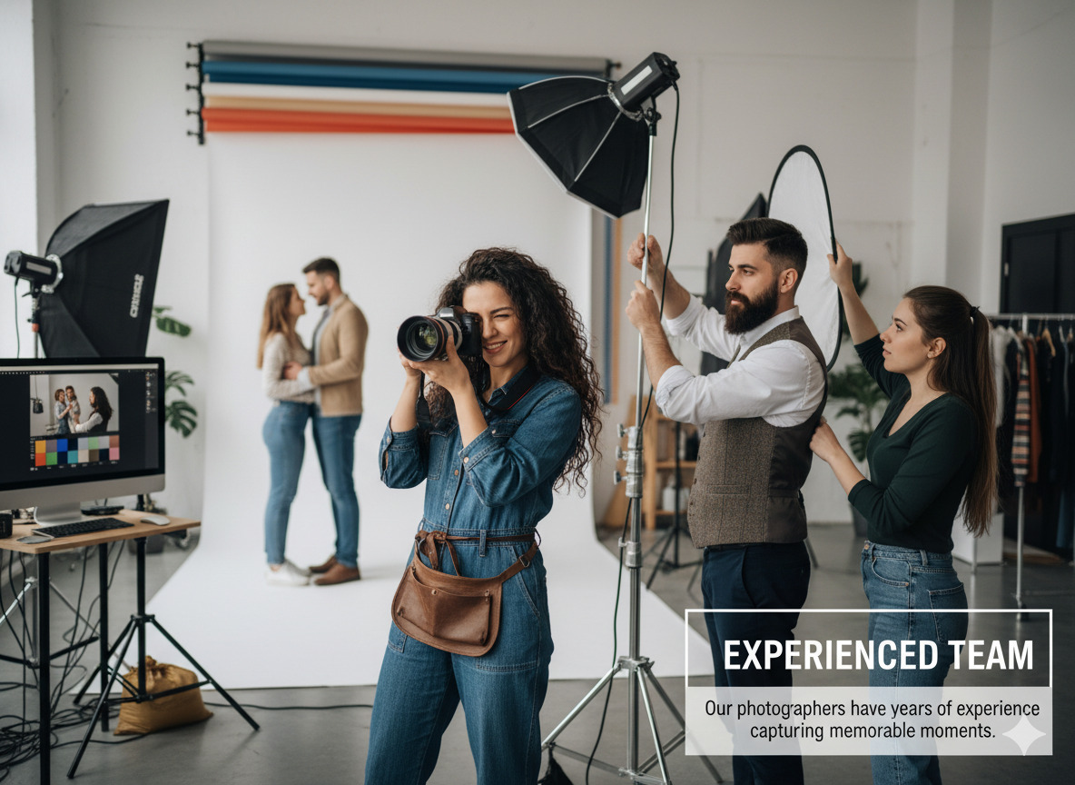 Experienced photographers